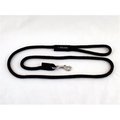 Soft Lines Soft Lines P10606BLACK Dog Snap Leash 0.37 In. Diameter By 6 Ft. - Black P10606BLACK